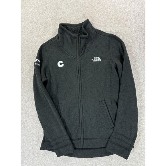 The‎ North Face Midweight Fleece Full Zip Jacket (Women's Medium) Gray - Picture 1 of 13